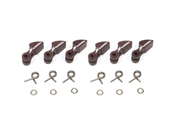 SWORKz Kupplungsbacken mit 1,0mm Federn "Tornado II" (6)
